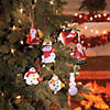 Sheet Music Snowman Resin Christmas Ornaments - 12 Pc. Image 1