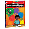 Shell Education 180 Days Social-Emotional Learning, Writing, & Spelling Grade 1: 3-Book Set Image 1