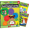 Shell Education 180 Days Social-Emotional Learning, Writing, & Spelling Grade K: 3-Book Set Image 1