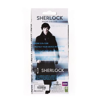 Sherlock Holmes iPhone 5 Hard Snap Case 221B Image 3