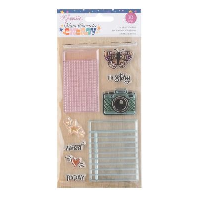 Shimelle Main Character Energy Clear Stamps-10/Pkg Image 1