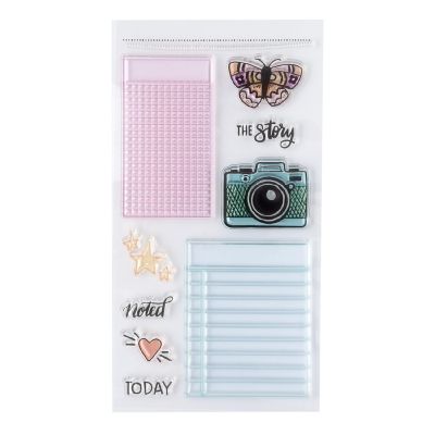 Shimelle Main Character Energy Clear Stamps-10/Pkg Image 1
