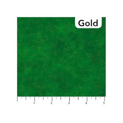 Shimmer Radiance~Evergreen 9050M-77 Cotton Fabric By Northcott Image 1