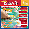 Shimmery Christmas Tree Floor Puzzle Image 1