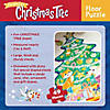 Shimmery Christmas Tree Floor Puzzle Image 3