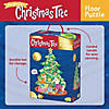 Shimmery Christmas Tree Floor Puzzle Image 3
