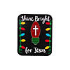 Shine Bright for Jesus Pins with Card - 12 Pc. Image 1