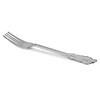 Shiny Baroque Silver Plastic Forks (288 Forks) Image 1