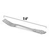 Shiny Baroque Silver Plastic Forks (288 Forks) Image 2