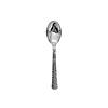 Shiny Metallic Silver Hammered Plastic Spoons (340 Spoons) Image 1