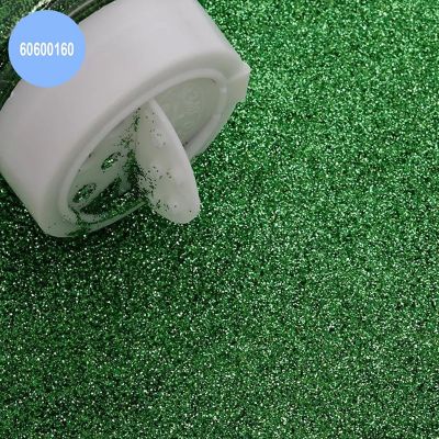 Shiny Reality Reflective Glitter with a Warning - Crystal Green Color Image 1