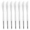 Shiny Silver Moderno Disposable Plastic Dinner Knives (140 Knives) Image 1