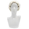 Short-Haired Finger Wave Wig - White 60 Image 1