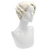 Short-Haired Finger Wave Wig - White 60 Image 1