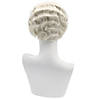 Short-Haired Finger Wave Wig - White 60 Image 4