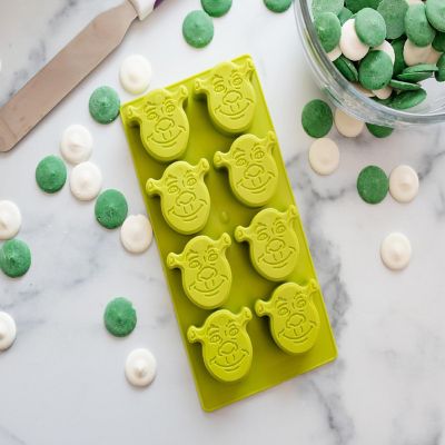 Shrek Reusable Silicone Ice Cube Tray  Makes 8 Cubes Image 2