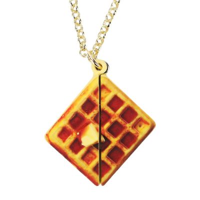 Shrek Waffle Locket Necklace With Donkey Inside-OSFA Image 1