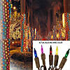 Sienna 2' x 8' Multi-Color Mini Christmas Net Style Tree Trunk Wrap Christmas Lights - Brown Wire Image 2