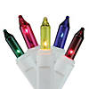Sienna 300 Shimmering Multi-Color Mini Christmas Light Set, 8.5ft White Wire Image 1