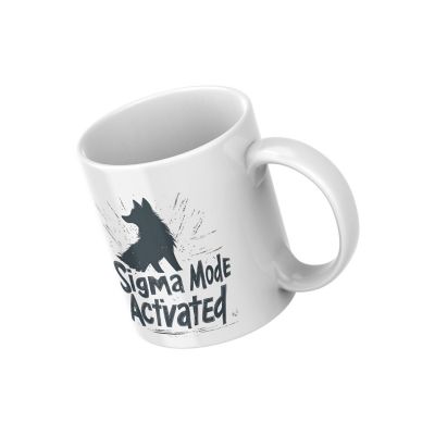 Sigma Mode Activated Mug by Dancing Littles Jungle Image 1