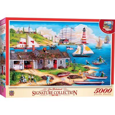 Signature Collection - Painter's Point 5000 Piece Jigsaw Puzzle - Flawed Image 1