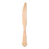 Silhouette Birch Wood Eco Friendly Disposable Dinner Knives (175 Knives) Image 1