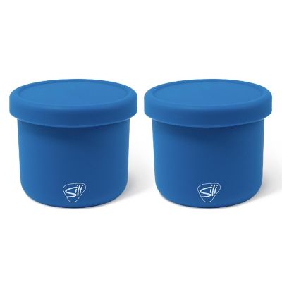 Silipint: Silicone 10Oz Lidded Bowls: 2 Pack Deep Pool Image 1
