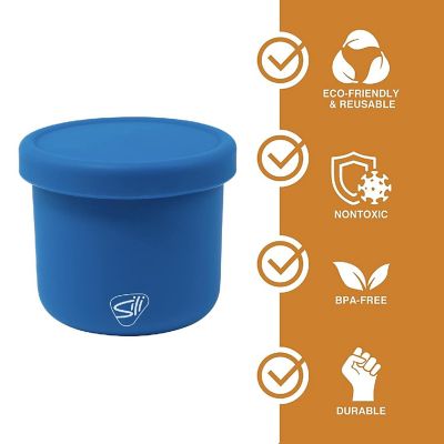 Silipint: Silicone 10Oz Lidded Bowls: 2 Pack Deep Pool Image 2