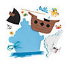 Silly Pirate Ship Sign Craft Kit - Makes 12 Image 1