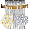 Silver & Gold Party Backdrop Decorating Kit - 39 Pc. Image 1