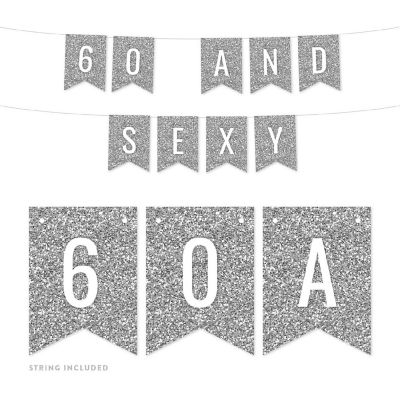 Silver Anniversary Pennant - 4 x 5.5 Inch Image 1