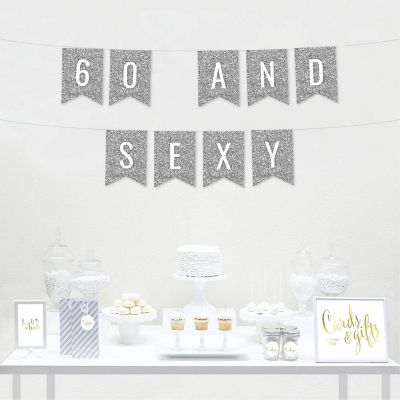 Silver Anniversary Pennant - 4 x 5.5 Inch Image 1