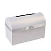 Silver Bow Wedding Card Box Image 1