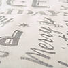 Silver Christmas Collage Tablecloth 60X84 Image 3
