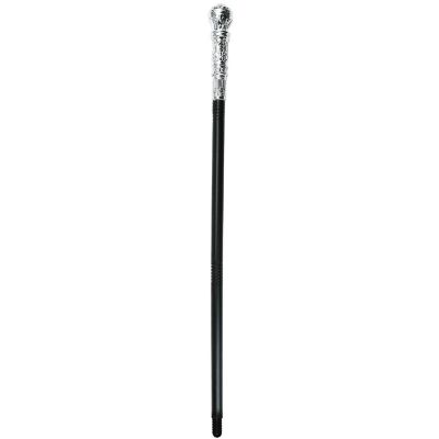 Silver Costume Walking Cane Elegant Prop Stick Dress Canes Costume Accessories for Adults and Kids Image 1