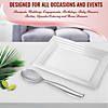 Silver Disposable Plastic Serving Spoons (85 Spoons) Image 4