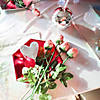 Silver Heart-Shaped Favor Boxes - 12 Pc. Image 1