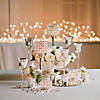 Silver Mercury Glass Votive Candle Holders with Battery-Operated Candles - 24 Pc. Image 3
