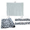 Silver Metallic Parade Float Decorating Kit - 8 Pc. Image 1