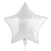Silver Star 18" Mylar Balloon Image 1