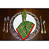 Silver Woven Paper Round Placemat (Set Of 6) Image 3