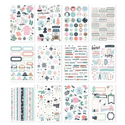 Simple Stories Sticker Book 12/Sheets-Winter Wonder Image 1