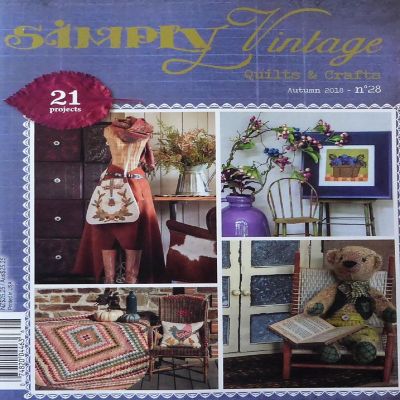 Simply Vintage Quilts and Crafts  Autumn 2018  No 28 Image 1