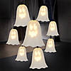 Singing Ghosts EmoteGlow White Light String Halloween Decoration Image 1
