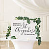 Sit Anywhere Wedding Ceremony Sign Image 2