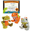 Sitting Stuffed Dinosaur Character Adoption Kit for 12 Image 1