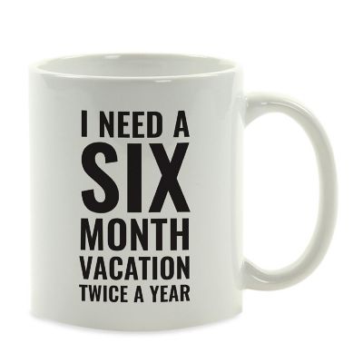 Six Month Vacation ceramic mug Image 2