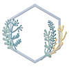 Sizzix Die Jen Long Thinlits Botanical Frame Image 1
