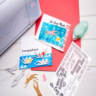 Sizzix Thinlits Die Set By Catherine Pooler 20/Pkg-Synchronized Swimmers #2 Image 3