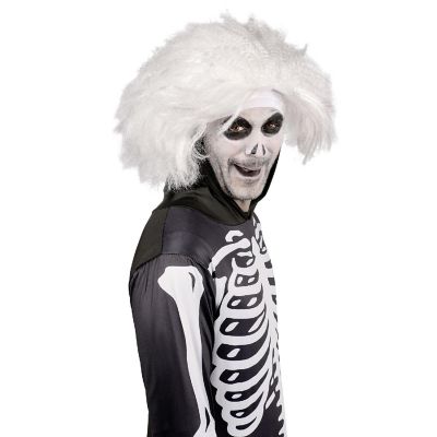 Skeleton Adult Costume Wig Image 1